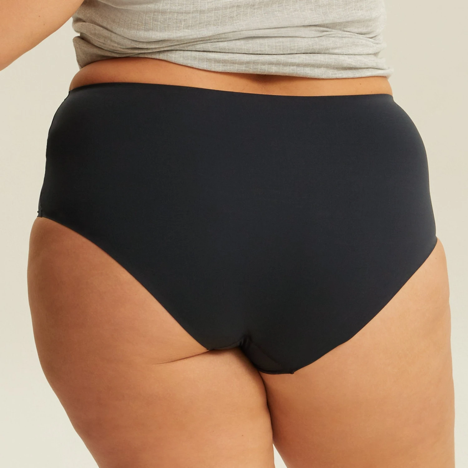 Culotte Très Haute One Size Noir JUST ONE MICRO – Image 2