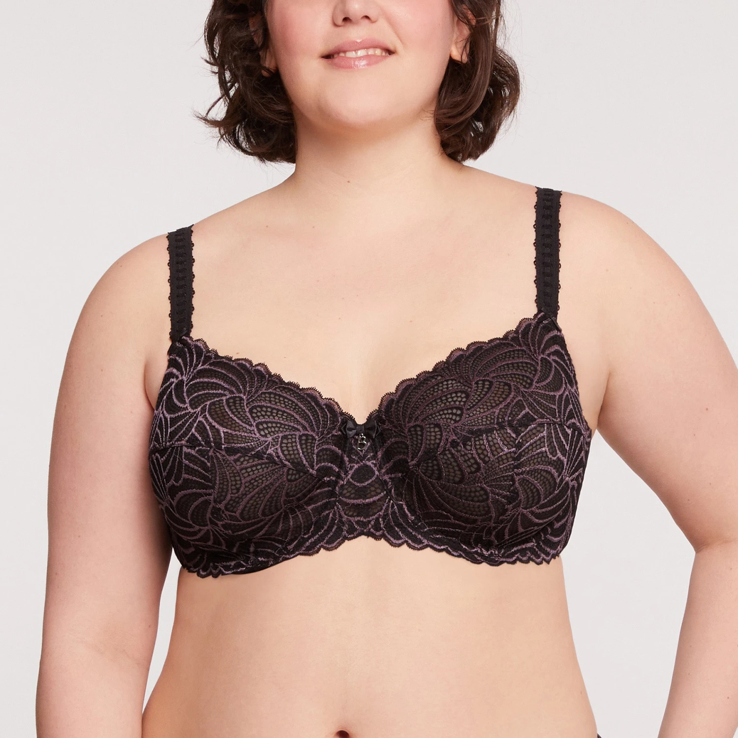 Soutien-gorge Emboîtant Avec Armatures Black Pampelune – Image 3