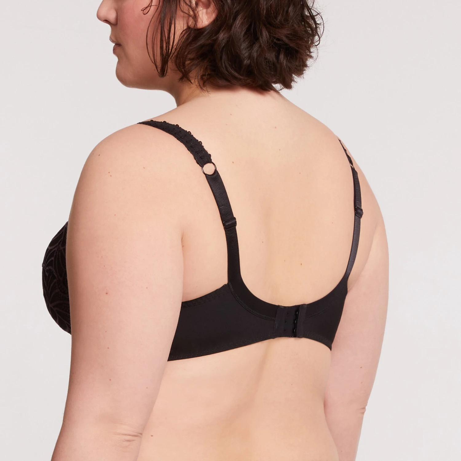 Soutien-gorge Emboîtant Avec Armatures Black Pampelune – Image 2