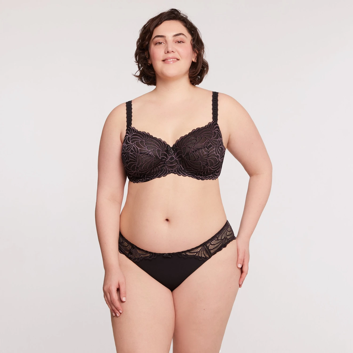 Soutien-gorge Emboîtant Avec Armatures Black Pampelune – Image 4