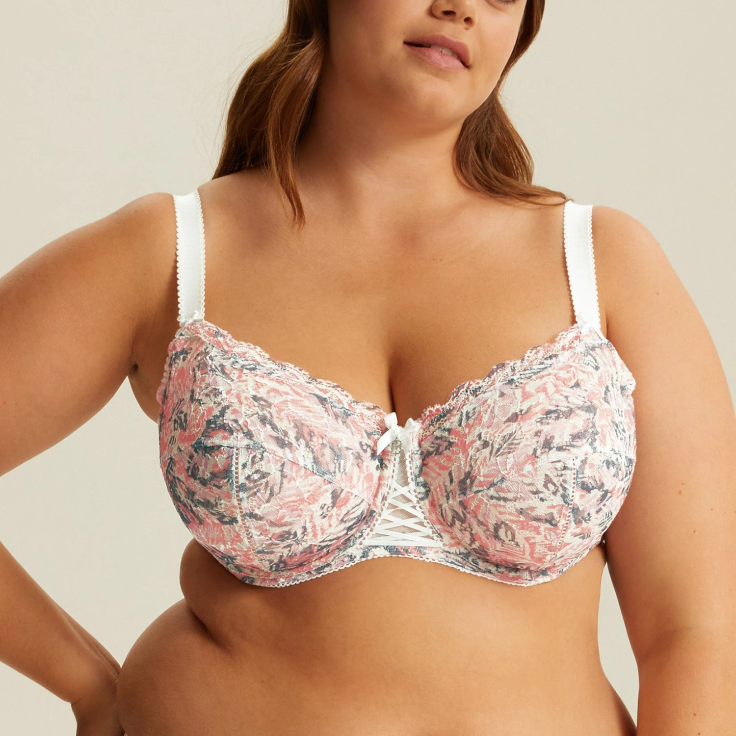 Soutien-gorge Emboîtant Avec Armatures Ivoire LUCCIA SWING – Image 3