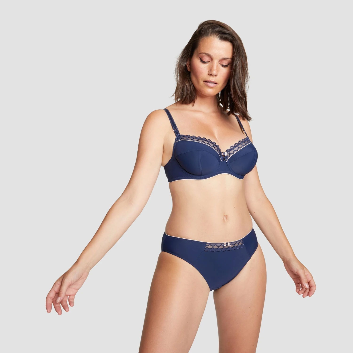 Soutien-gorge Emboîtant Avec Armatures Marine Sydney Pure – Image 4