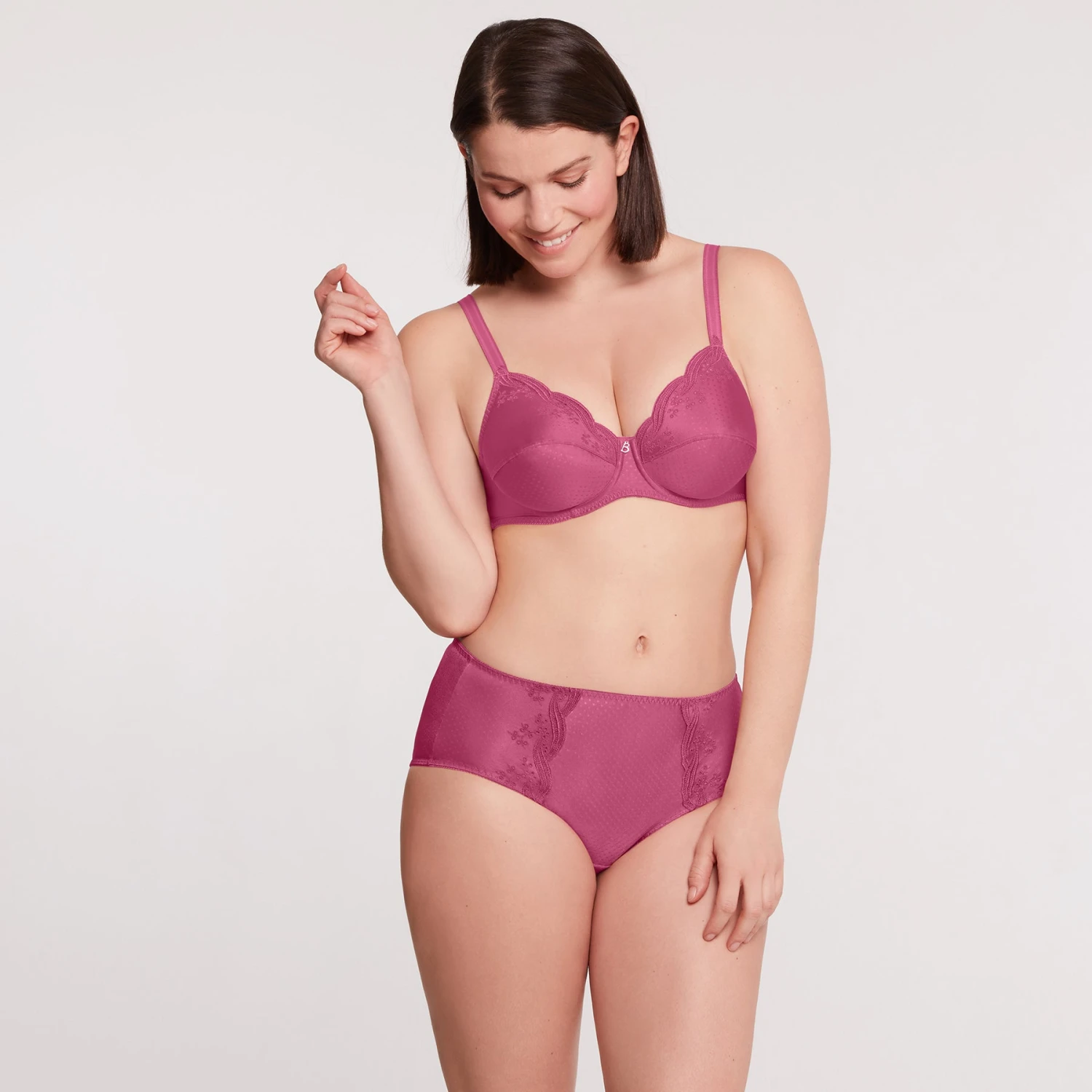 Soutien-gorge Emboîtant Avec Armatures Rose Indien Emily – Image 4