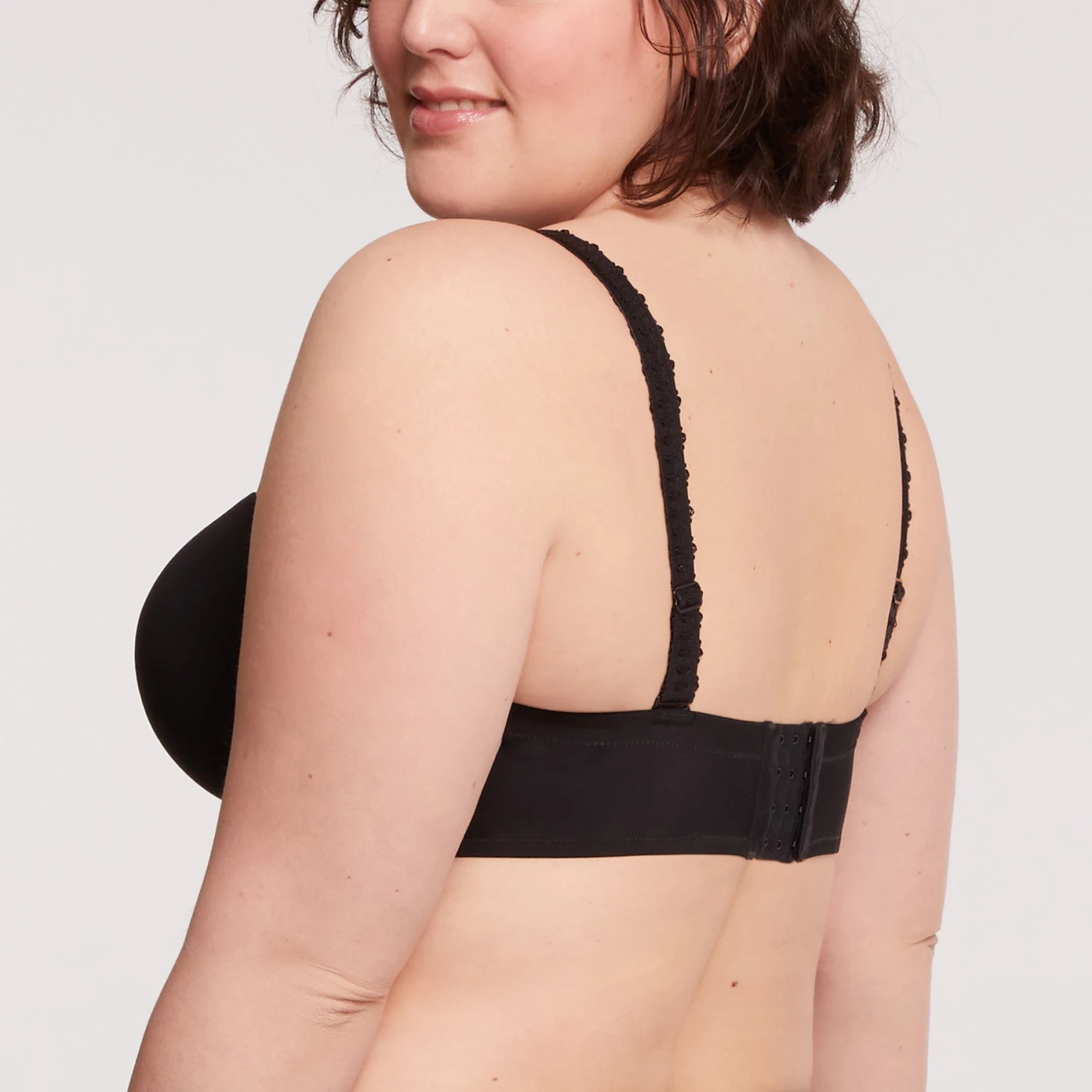 Soutien-gorge Bandeau Avec Armatures Black Pampelune – Image 2