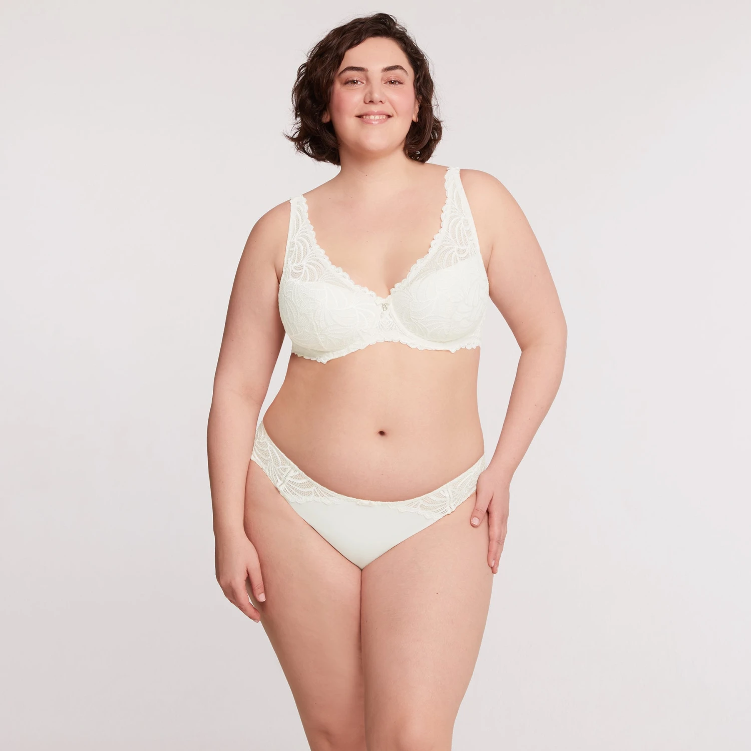 Soutien-gorge Coques Avec Armatures Ivoire Pampelune – Image 5