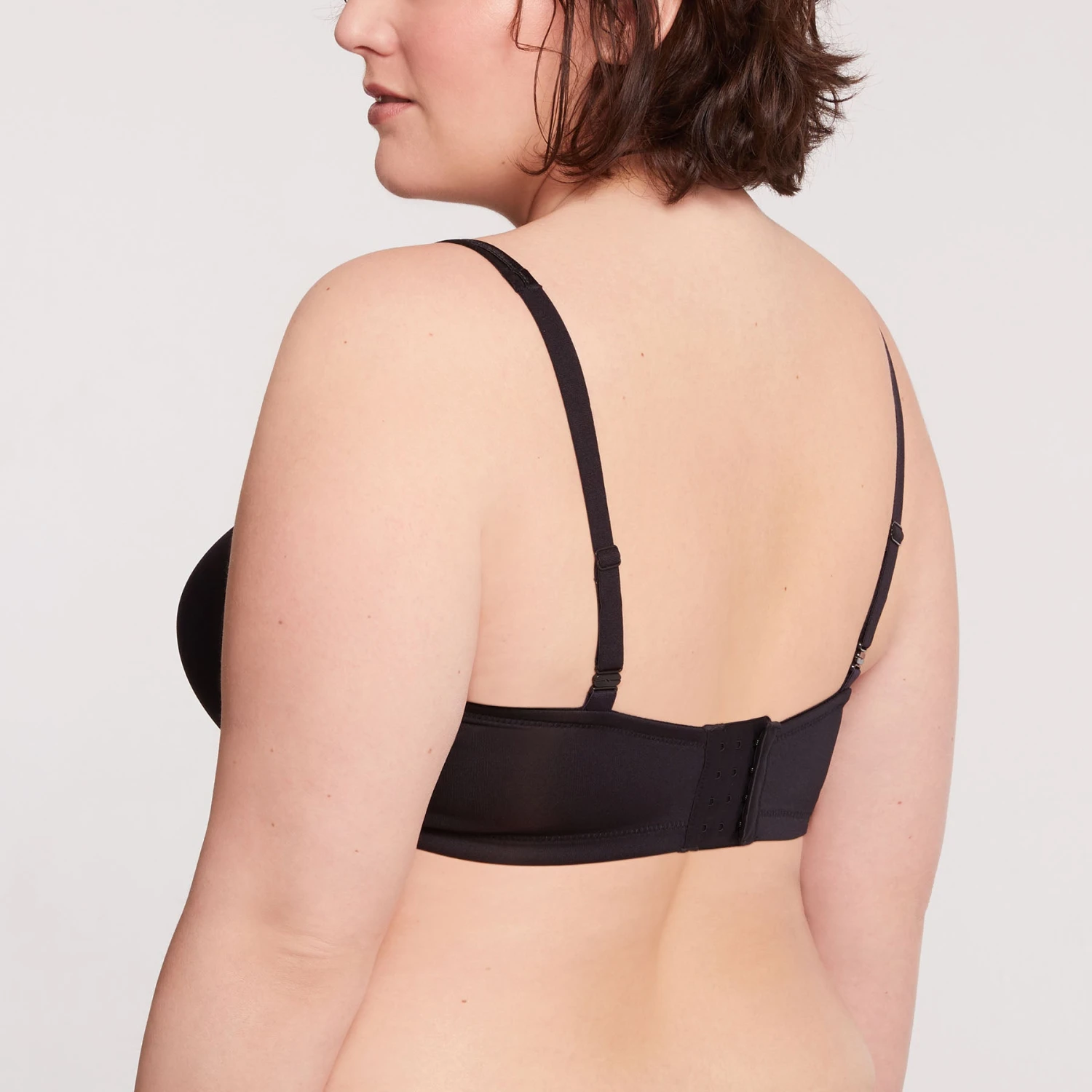 Soutien-gorge Sans Armatures Black Moulded Convertible – Image 3