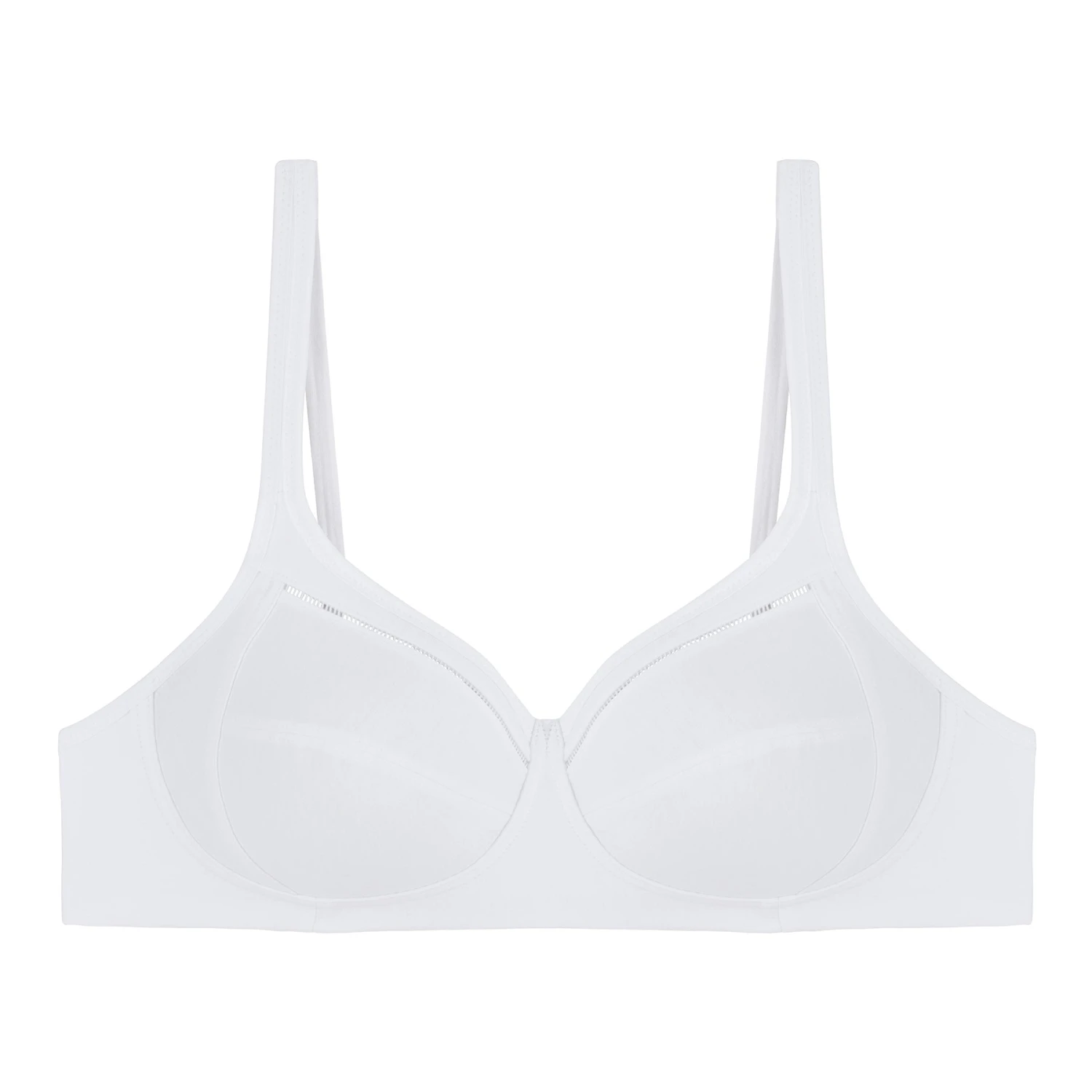 Soutien-gorge Sans Armatures Blanc Bari