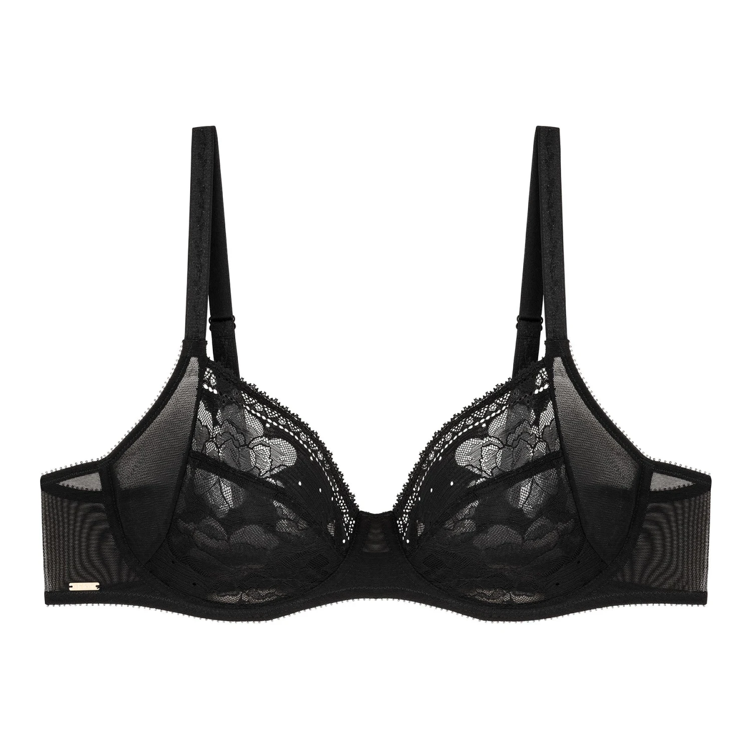 Soutien-gorge Emboîtant Avec Armatures Noir Versailles