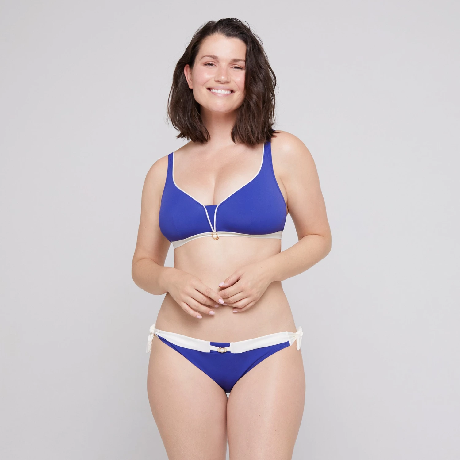 Culotte De Bain à Noeuds NAVY PANTELLERIA – Image 4